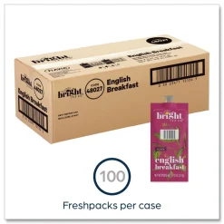 Hot The Bright Tea Co. Black Tea Freshpack - English Breakfast (100/Carton) Food And Snacks