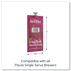 Hot The Bright Tea Co. Black Tea Freshpack - English Breakfast (100/Carton) Food And Snacks