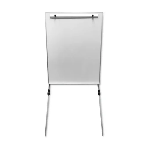 Discount 27.5 in. x 32 in. Adjustable Dry Erase Board - White Surface, Satin Aluminum Frame Office Presentation Supplies
