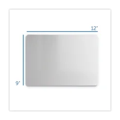 Hot 12 in. x 9 in. Dry Erase Board Set - White Surface (12/Pack) Office Presentation Supplies