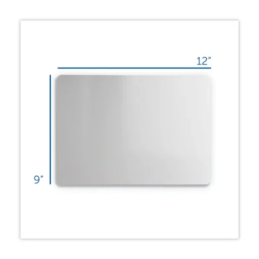Hot 12 in. x 9 in. Dry Erase Board Set - White Surface (12/Pack) Office Presentation Supplies