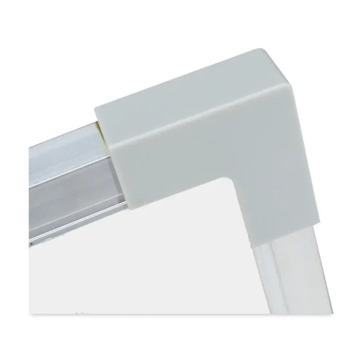 Outlet 48 in. x 36 in. Framed Dry Erase Board - White Surface, Satin Aluminum Frame Office Presentation Supplies