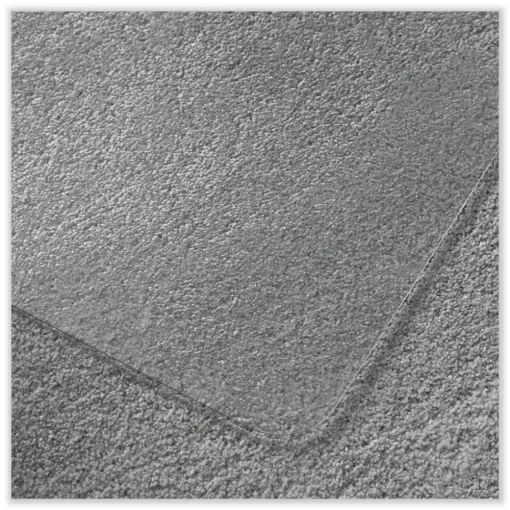 Sale 60 in. x 48 in. Cleartex Ultimat Polycarbonate Chair Mat for High Pile Carpets - Clear Office Furniture & Lighting