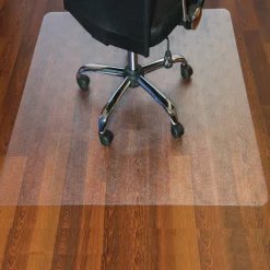 Cleartex Ultimat Polycarbonate 48 in. x 53 in. Chair Mat for Hard Floors - Clear Cleaning & Janitorial Supplies