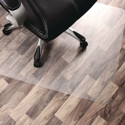 Online Cleartex Unomat 60 in. x 48 in. Anti-Slip Chair Mat for Hard Floors and Flat Pile Carpets - Clear Cleaning & Janitorial Supplies