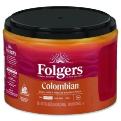 Outlet 22.6 oz. Canister Coffee - Columbian (6/Carton) Food And Snacks