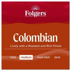 Outlet 22.6 oz. Canister Coffee - Columbian (6/Carton) Food And Snacks