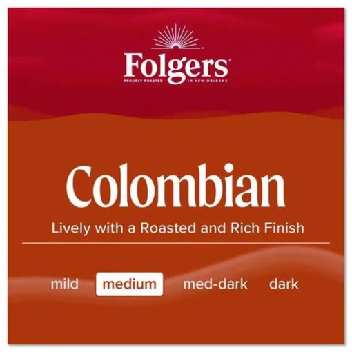 Outlet 22.6 oz. Canister Coffee - Columbian (6/Carton) Food And Snacks