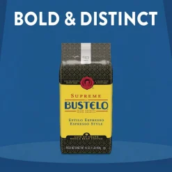 New Cafe Bustelo 32 oz. Bag Whole Bean Coffee - Espresso (4/Carton) Food And Snacks