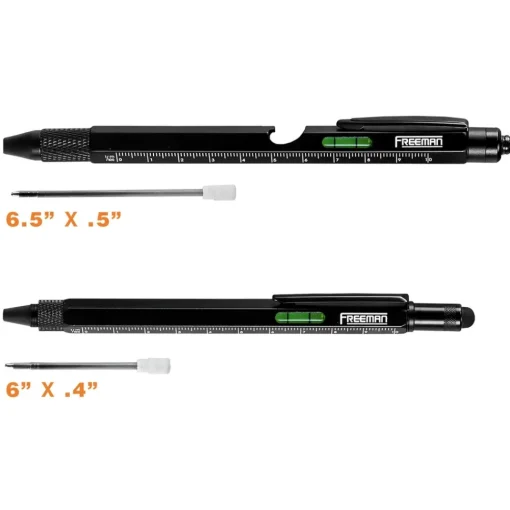 Best 2-Piece Multi-Tool Pen Set with Ink Refills and (3) Alkaline Batteries Pens, Pencils & Markers