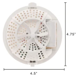 Discount EFCABA1-F-000I012M 4.75 in. x 4.75 in. x 1.5 in. Easy Fresh Dispenser - White (12/Carton) Odor Control