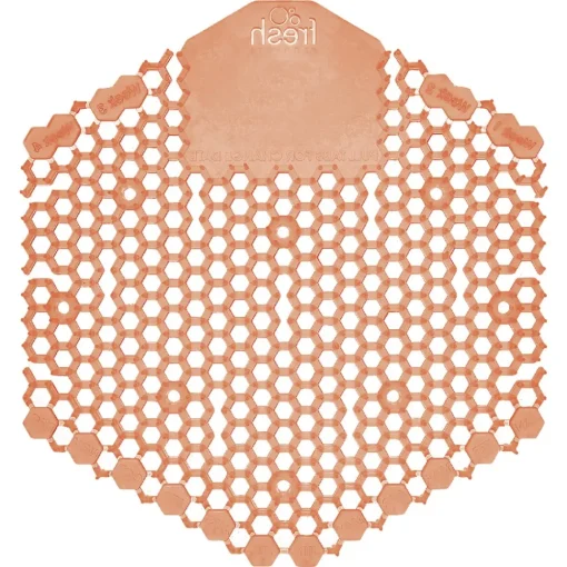 Sale Wave 3D Urinal Deodorizer Screen - Mango Scent, Orange (10/Box) Odor Control