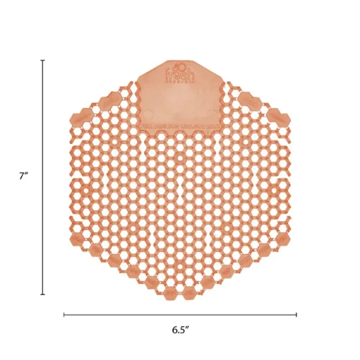 Sale Wave 3D Urinal Deodorizer Screen - Mango Scent, Orange (10/Box) Odor Control