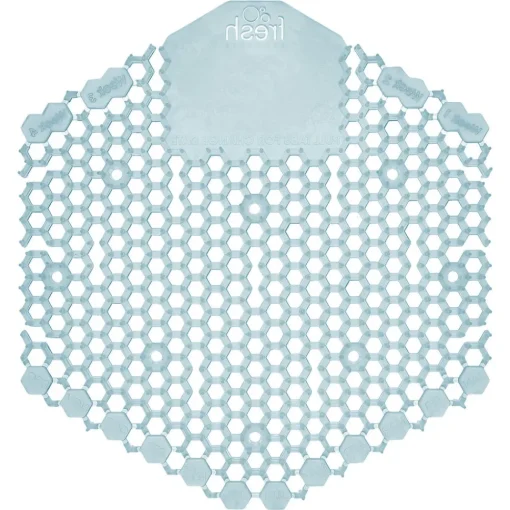 Discount 3WDS-F-010I060M-08 Wave 3D Urinal Deodorizer Screen - Ocean Mist Scent, Blue (10/Box) Odor Control