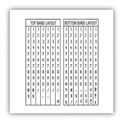 Clearance 0.81 in. x 0.63 in. Label Size 2-Line 7 Characters/Line Model 22-77 Pricemarker Labels & Label Makers