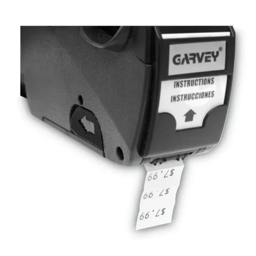 Hot Model 22-6 0.81 in. x 0.44 in. Label Size 1-Line 6 Characters/Line Pricemarker Kit Labels & Label Makers
