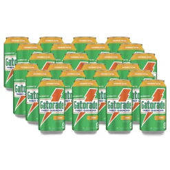 Hot G Series 11.6 oz. Thirst Quenchers - Orange (Carton of 24 Cans) Food And Snacks