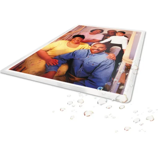 Outlet 9 in. x 11.5 in. 3 mil UltraClear Thermal Laminating Pouches - Gloss Clear (50/Box) Office Presentation Supplies