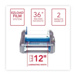 Outlet 1701680 Ultima 35 Ezload 12 in. Max Document Width 5 Mil Max Document Thickness Thermal Roll Laminator Office Presentation Supplies
