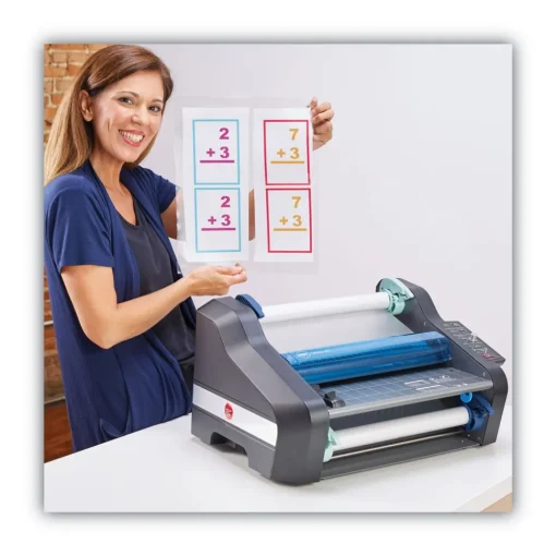 Outlet 1701680 Ultima 35 Ezload 12 in. Max Document Width 5 Mil Max Document Thickness Thermal Roll Laminator Office Presentation Supplies