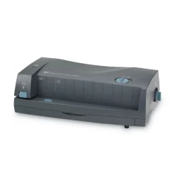 New 24-Sheet 3230ST Electric 2- to 3-Hole Adjustable Punch/Stapler - Gray Office Staplers & Punches