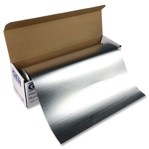 Hot 12 in. x 500 ft. Heavy-Duty Aluminum Foil Roll (6/Carton) Tabletop And Serveware