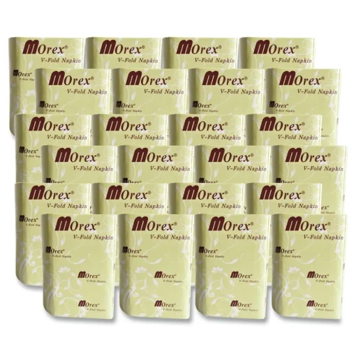 6.5 x 5 Premium Interfold Pop-Up Dispenser Napkin - Brown (6000/Carton) Cleaning & Janitorial Supplies
