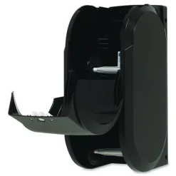 Clearance Compact Vertical 2-Roll 14.06 in. x 6.69 in. x 8.19 in. Coreless Tissue Dispenser - Black (1/Carton) Paper & Dispensers