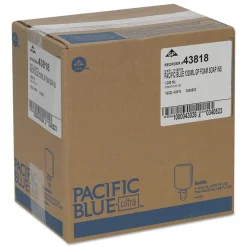 Best 43818 Pacific Blue Ultra 1200 mL Antimicrobial Foam Soap Manual Dispenser Refill - Unscented (4/Carton) Skin Care & Personal Hygiene