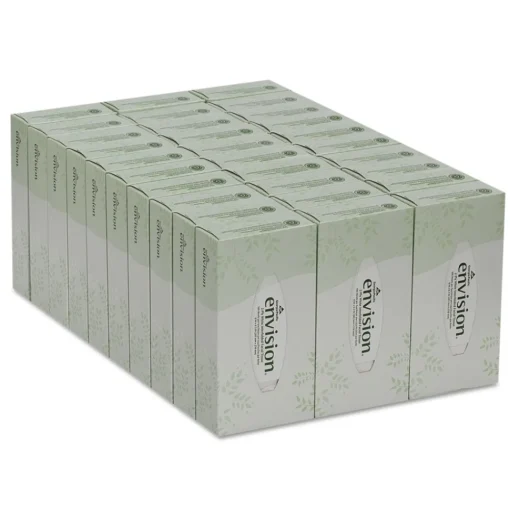 Online 2-Ply Facial Tissue - White (100-Sheets/Box, 30-Boxes/Carton) Cleaning & Janitorial Supplies
