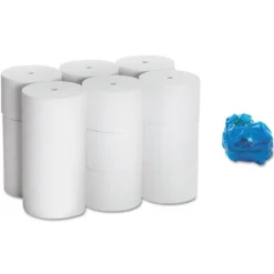 Discount 19372 Coreless 2 Ply Bath Tissue - White (18/Carton) Paper & Dispensers