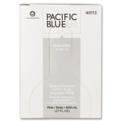 Clearance 800 mL Liquid General Purpose Soap Refill - Pink Pearlescent (12/Carton) Skin Care & Personal Hygiene