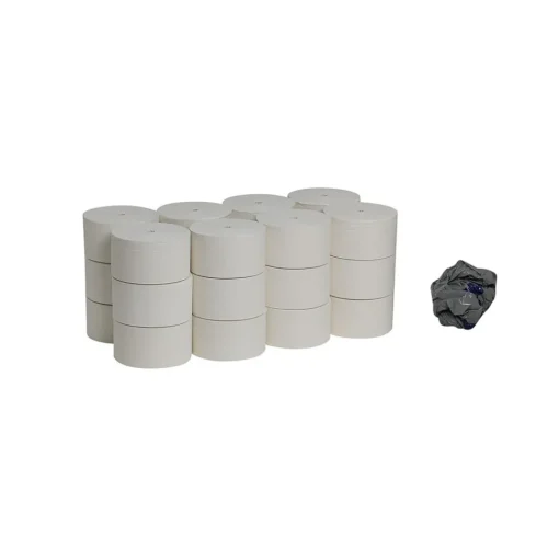 Pacific Blue Ultra Coreless Septic Safe 2 Ply Toilet Paper - White (24/Carton) Paper & Dispensers