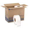 Outlet 1000 ft. 2 Ply Jumbo Jr. Bath Tissue Rolls - White (8/Carton) Cleaning & Janitorial Supplies