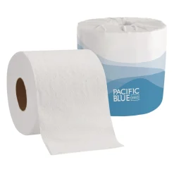 Best Pacific Blue Select 2-Ply Bathroom Tissue - White (550 Sheets/Roll, 80 Rolls/Carton) Paper & Dispensers