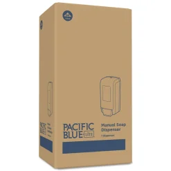 Outlet Pacific Blue Ultra 5.6 in. x 4.4 in. x 11.5 in. 1200 mL Refill Soap/Sanitizer Dispenser - Black (1/Carton) Skin Care & Personal Hygiene