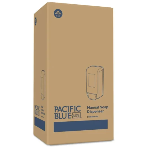 Outlet Pacific Blue Ultra 5.6 in. x 4.4 in. x 11.5 in. 1200 mL Refill Soap/Sanitizer Dispenser - Black (1/Carton) Skin Care & Personal Hygiene