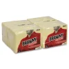 New 17 in. x 24 in. Dusting Cloths Quarterfold - Unscented, Yellow (50/Pack, 4-Packs/Carton) Cleaning & Janitorial Supplies