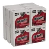 Clearance 13 in. x 13 in. Brawny Industrial Scrim All Purpose Wipers - White (12/Carton) Cleaning & Janitorial Supplies