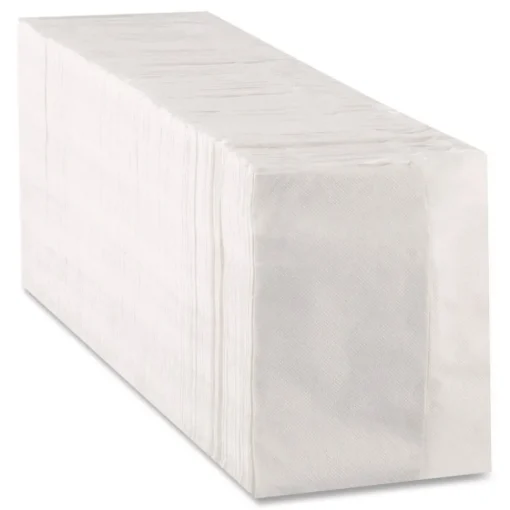 Discount Interfold Napkin Refills 1-Ply 13 x 12 White 600 Napkins/Pack12 Packs/Carton Paper & Dispensers
