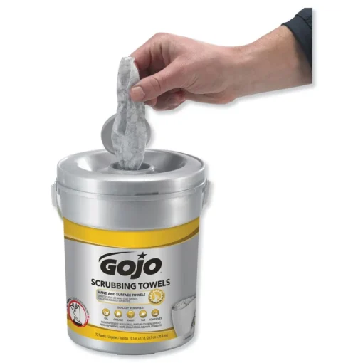 New 10-1/2 in. x 12-1/4 in. Scrubbing Towels, Hand Cleaning - Fresh Citrus (6/Carton) Cleaning & Janitorial Supplies