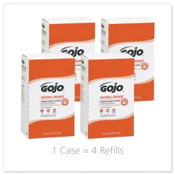 Clearance 2000 mL NATURAL ORANGE Pumice Hand Cleaner Refill - Citrus Scent (4/Carton) Skin Care & Personal Hygiene
