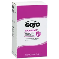 New RICH PINK Floral Scent 2000 mL Antibacterial Lotion Soap Refill for PRO TDX Dispenser (4/Carton) Skin Care & Personal Hygiene