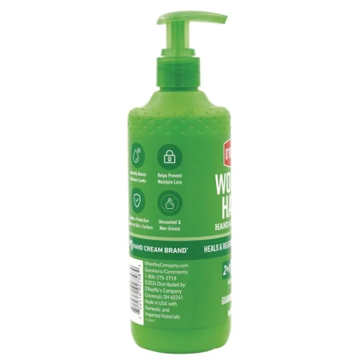 12 oz. Pump Bottle Working Hands Hand and Body Lotion - Unscented Cleaning & Janitorial Supplies