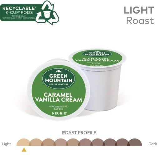 Hot 5000330109 Coffee K-Cups - Caramel Vanilla Cream (96/Carton) Food And Snacks