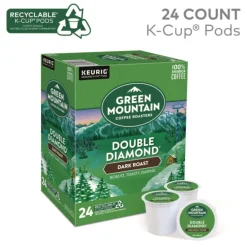 New 5000330051 Coffee K-Cups - Double Black Diamond Extra Bold (96/Carton) Food And Snacks