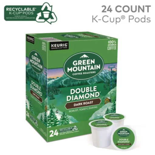 New 5000330051 Coffee K-Cups - Double Black Diamond Extra Bold (96/Carton) Food And Snacks