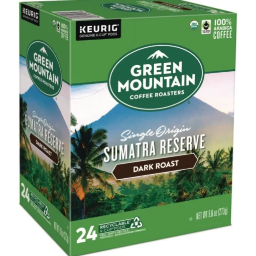 Best 5000366637 Fair Trade Coffee K-Cups - Organic Sumatran Extra Bold (96/Carton) Food And Snacks