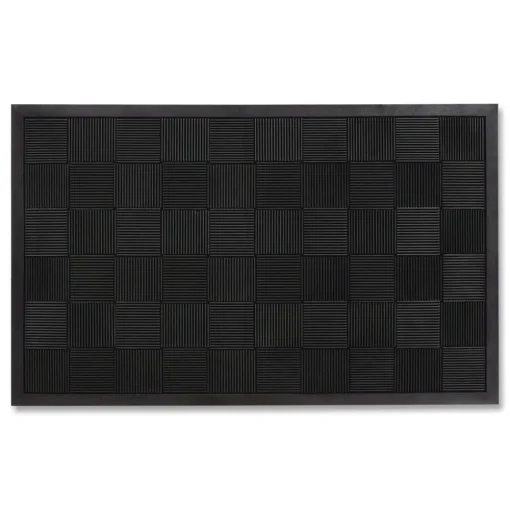Best 36 in. x 60 in. Parquet Wiper Scraper Mat - Black Office Furniture & Lighting