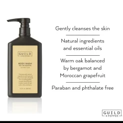 Hot 12.2 oz Shower Gel - Warm Oak Scent (12/Carton) Cleaning & Janitorial Supplies